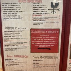 Patsy Maes Cafe - Menu