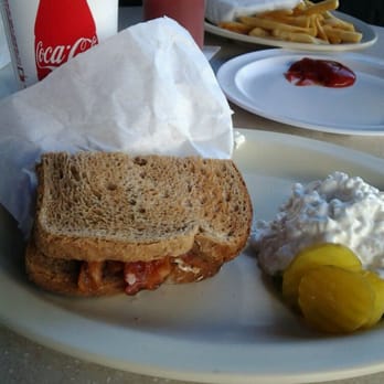Mimo's Cafe - My BLT With Cottage Cheese And Slices Of Pickles :-) - Diners Near Me - Whittier, California Mimo's Cafe - My BLT With Cottage Cheese And Slices Of Pickles :-) - Diners Near Me - Whittier, California