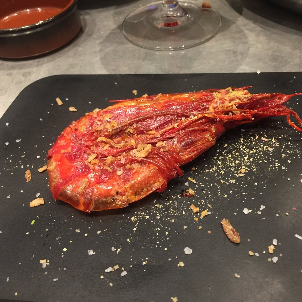 L'Avant Comptoir de la Mer - Huge gambas (so good, but 12 Euro each) - Seafood Near Me - Paris, 75 L'Avant Comptoir de la Mer - Huge gambas (so good, but 12 Euro each) - Seafood Near Me - Paris, 75