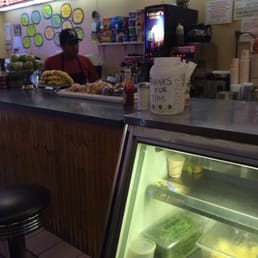 The counter