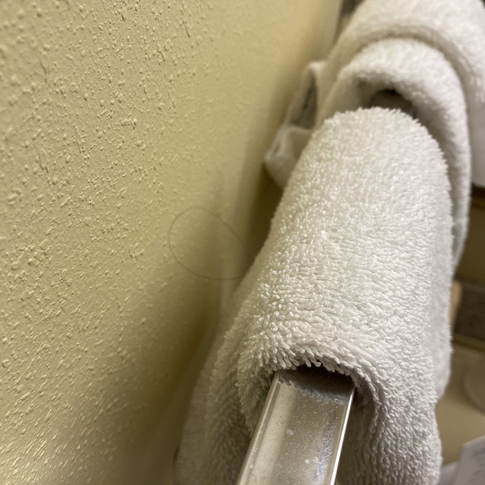 Rodeway Inn - Hair on bathroom towel - Hotels Near Me - Tahlequah, Oklahoma Rodeway Inn - Hair on bathroom towel - Hotels Near Me - Tahlequah, Oklahoma
