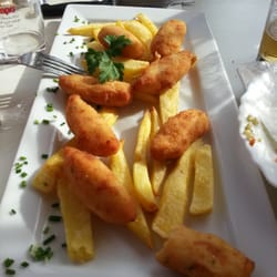 Bar Diaz's Tapas - Croquetas de gambas al ajillo sin gambas!