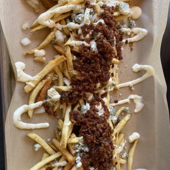 Bangers & Brews - Westside - Gorgonzola Fries - German Near Me - Bend, Oregon