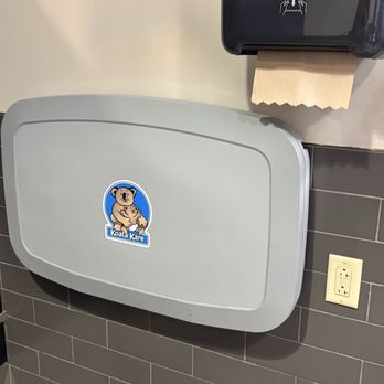 Three Notch'd - Changing table in the men's restroom - Brewpubs Near Me - Greenville, South Carolina Three Notch'd - Changing table in the men's restroom - Brewpubs Near Me - Greenville, South Carolina