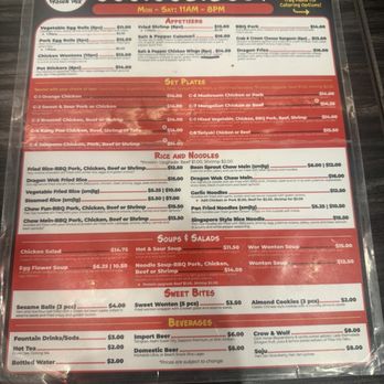 Dragon Wok - Chinese Near Me - Fresno, California