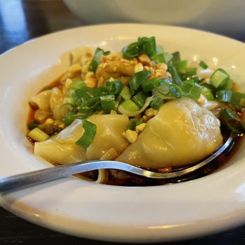 Noodle Man - A4 Sichuan spicy pork wonton (Hand made) - Noodles Near Me - Happy Valley, Oregon Noodle Man - A4 Sichuan spicy pork wonton (Hand made) - Noodles Near Me - Happy Valley, Oregon