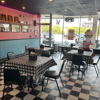 Shaboom's Ice Cream - The dining area - Gelato Near Me - Watertown, New York Shaboom's Ice Cream - The dining area - Gelato Near Me - Watertown, New York