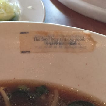 Pho Kim - The fortune in my pho. ??? Not sure how it ended up in there. - Vietnamese Near Me - Santa Fe, New Mexico Pho Kim - The fortune in my pho. ??? Not sure how it ended up in there. - Vietnamese Near Me - Santa Fe, New Mexico