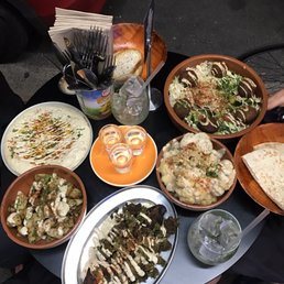 Israeli street food feast at Tahina Israeli street food feast at Tahina