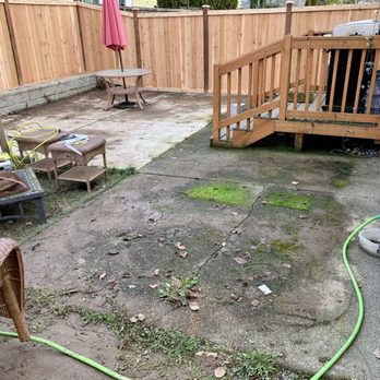 Tac Pro Painters - Before pressure washed patio - Painters Near Me Tac Pro Painters - Before pressure washed patio - Painters Near Me