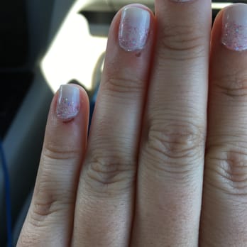 Top City Nails - three of my fingers were cut and scabbed the next day. Also the gel looks terrible .. - Nail Salons Near Me - Riverside, California Top City Nails - three of my fingers were cut and scabbed the next day. Also the gel looks terrible .. - Nail Salons Near Me - Riverside, California