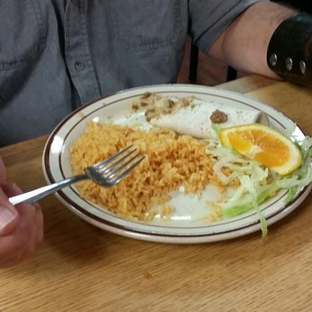 La Placita - Whats left of my husband's meal. - Mexican Near Me - Orangevale, California La Placita - Whats left of my husband's meal. - Mexican Near Me - Orangevale, California