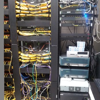 smplsolutions - Client's server room "Before" shot - Telecommunications Near Me - Lake Forest, California