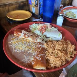 Rice beans wrap