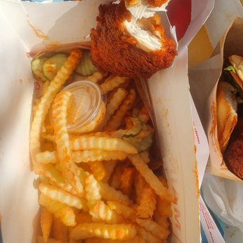 Main Chick Hot Chicken - Tender and fries combo 1 - Chicken Shop Near Me - Long Beach, California Main Chick Hot Chicken - Tender and fries combo 1 - Chicken Shop Near Me - Long Beach, California