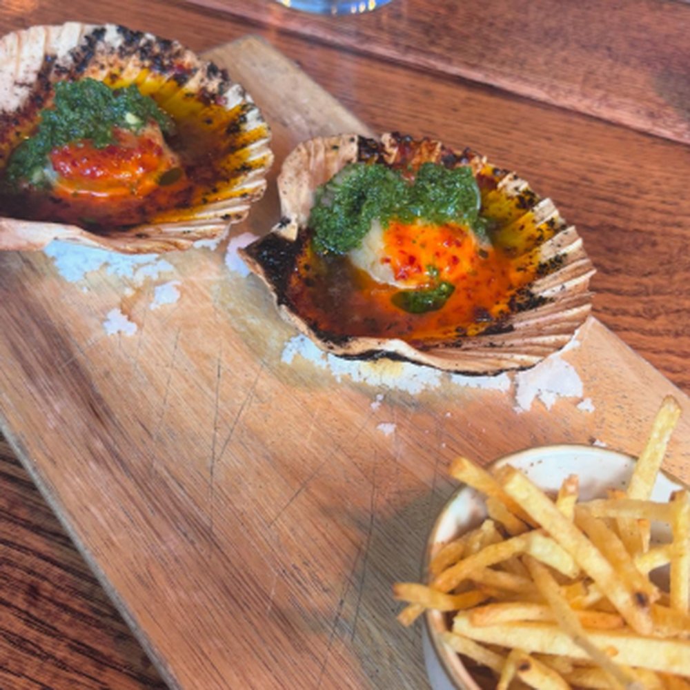 Ember Yard - Scallops - Spanish Near Me - London, XGL Ember Yard - Scallops - Spanish Near Me - London, XGL