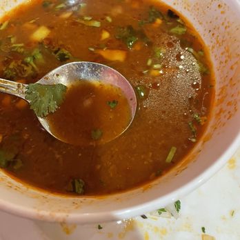El Mariachi San Lucas - Watery and bland birria soup/sauce - Mexican Near Me - Voorhees, New Jersey El Mariachi San Lucas - Watery and bland birria soup/sauce - Mexican Near Me - Voorhees, New Jersey