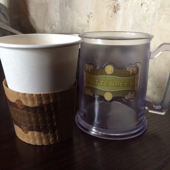 Three Broomsticks - Hot butter beer! - British Near Me - Orlando, Florida Three Broomsticks - Hot butter beer! - British Near Me - Orlando, Florida