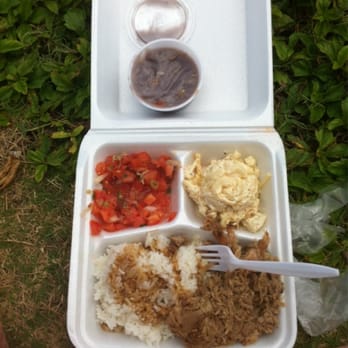 Pono Market - Kalua pig, rice, lomi salmon, mac salad and poi - Hawaiian Near Me - Kapaa, Hawaii Pono Market - Kalua pig, rice, lomi salmon, mac salad and poi - Hawaiian Near Me - Kapaa, Hawaii