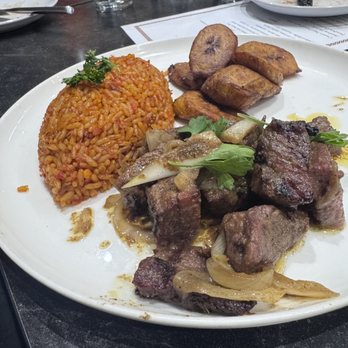 The Continent DC - Steak suya brunch entree - African Near Me - Washington, DC, District of Columbia
