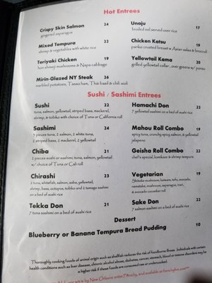 Menu photo 3 Chiba Westfield, IN