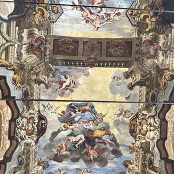 Chiesa Di San Rocco - Beautiful ceiling - Churches Near Me - Lugano, TI