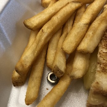 Olga's Diner - Hardware fell out of half eaten sandwich - Diners Near Me - Marlton, New Jersey Olga's Diner - Hardware fell out of half eaten sandwich - Diners Near Me - Marlton, New Jersey