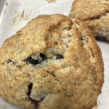 Tac Do Donuts - Our newest additional, Laura's special blueberry scones! - Bakeries Near Me - Orange, California