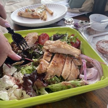 St  Ambrose Cellars - Strawberry chicken salad - Wineries Near Me - Beulah, Michigan
