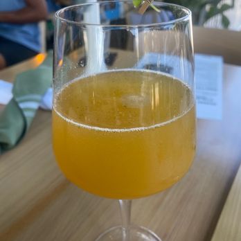 Madi - White peach and basil mimosa - Breakfast & Brunch Near Me - San Diego, California Madi - White peach and basil mimosa - Breakfast & Brunch Near Me - San Diego, California