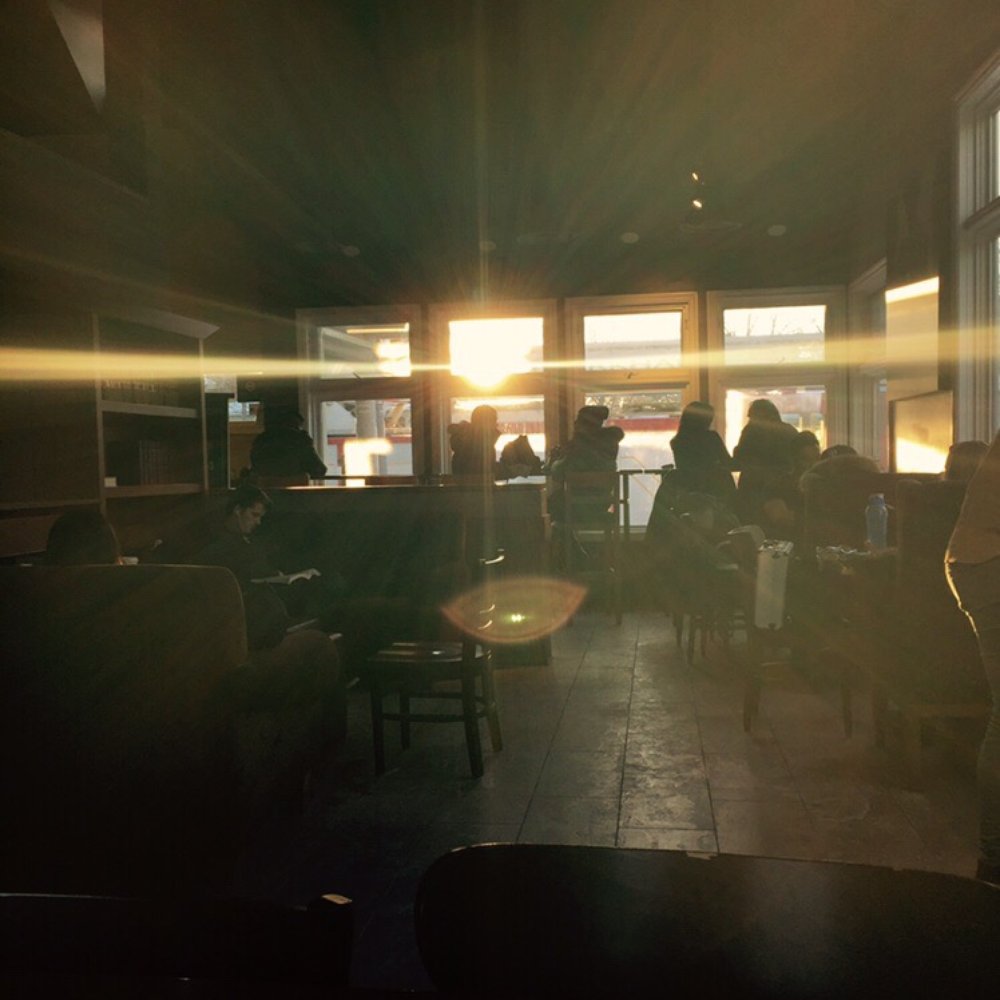 Winter afternoon.