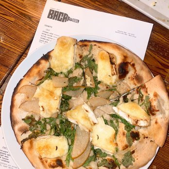 Bacari GDL - Pear and Brie pizza - Mediterranean Near Me - Glendale, California