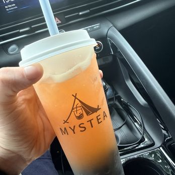 Mystea - Passion Fruit Green Tea - Bubble Tea Near Me - Haddonfield, New Jersey Mystea - Passion Fruit Green Tea - Bubble Tea Near Me - Haddonfield, New Jersey