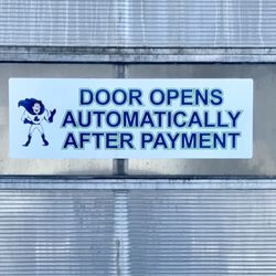 LaserWash TouchFree CarWash - Opens when wash is ready for you