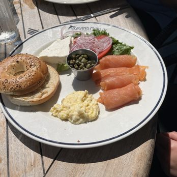 The Grand Marlin - Salmon bagel - Seafood Near Me - Gulf Breeze, Florida