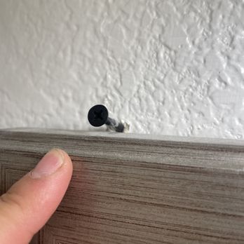 The Charleston - The mirrors in my bathrooms are held by two screws rather than attached to the walls correctly. Unsafe. - Apartments Near Me - Sacramento, California The Charleston - The mirrors in my bathrooms are held by two screws rather than attached to the walls correctly. Unsafe. - Apartments Near Me - Sacramento, California