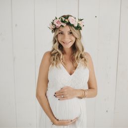 Haku lei for my Maternity Shoot Haku lei for my Maternity Shoot