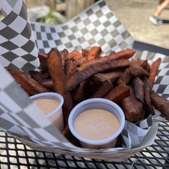 Genoa Bar - Sweet Potato Fries from the Hungry Hearts food truck. - Dive Bars Near Me - Genoa, Nevada Genoa Bar - Sweet Potato Fries from the Hungry Hearts food truck. - Dive Bars Near Me - Genoa, Nevada