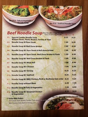 Menu photo 6 Pho Tay Bac Brea, CA