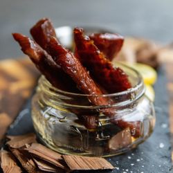 Big O Smokehouse - Sweet and Smokey Salmon Jerky! If you know, you know.
