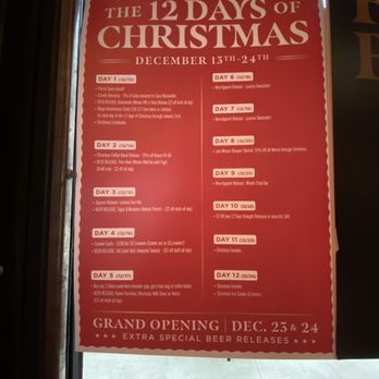 Lazarus Brewing - 12 Days of Christmas! - Breweries Near Me - Austin, Texas