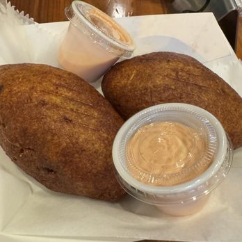 The Jibarito Stop - Alcapurria Fritters - Puerto Rican Near Me - Chicago, Illinois