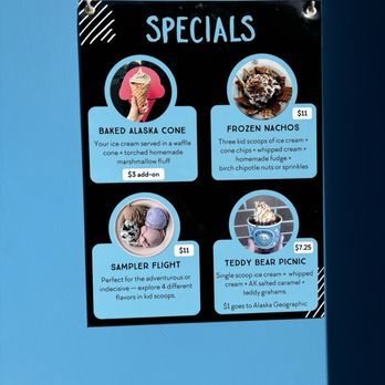 Wild Scoops - Menu - Ice Cream & Frozen Yogurt Near Me - Anchorage, Alaska Wild Scoops - Menu - Ice Cream & Frozen Yogurt Near Me - Anchorage, Alaska