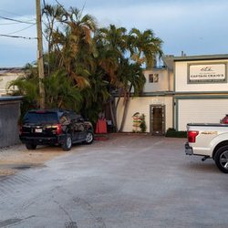 Rear parking lot