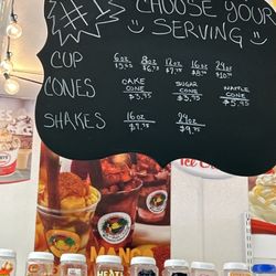 Ice Cream - Prices