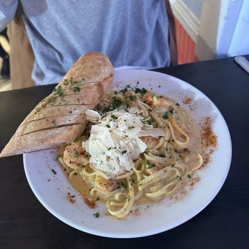 Rusty Hooks Dockside Grill - Cajun shrimp pasta - Seafood Near Me - Southport, North Carolina Rusty Hooks Dockside Grill - Cajun shrimp pasta - Seafood Near Me - Southport, North Carolina