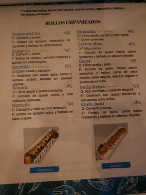 Menu photo 4 Baajut Sushis y Mariscos Ensenada, BCN Menu photo 4 Baajut Sushis y Mariscos Ensenada, BCN
