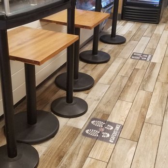 Jersey Mike's Subs - Most tables are sidelined. - Fast Food Near Me - Sugar Land, Texas