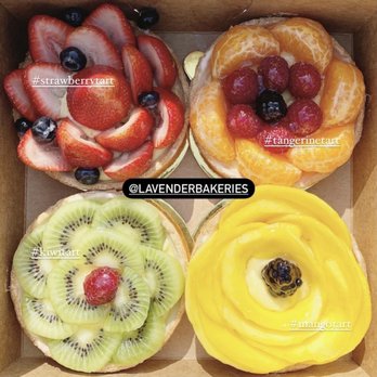 Lavender Bakery & Cafe' - Strawberry tart, Tangerine tart, Mango tart, Kiwi tart - Cafes Near Me - Berkeley, California Lavender Bakery & Cafe' - Strawberry tart, Tangerine tart, Mango tart, Kiwi tart - Cafes Near Me - Berkeley, California