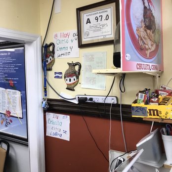 Antojitos Catrachos - a cat sitting on a desk - Mexican Near Me - Charlotte, North Carolina